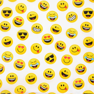 Emoji Party Plastic Table Cover 2 Pack