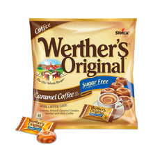 Load image into Gallery viewer, WERTHER&#39;S ORIGINAL Sugar Free Caramel Hard Candy, 1.46 Ounce Bag (Pack of 12), Hard Candy, Bulk Candy, Individually Wrapped Candy Caramels, Caramel Candy Sweets, Bag of Candy, Hard Candy Bulk