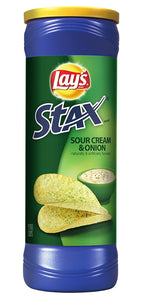 Lay's Stax, Sour Cream & Onion, 5.5-Ounce Containers (Pack of 17)