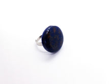 Load image into Gallery viewer, Handmade Ring Dark Blue