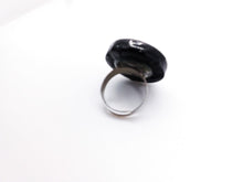 Load image into Gallery viewer, Handmade Black Ring