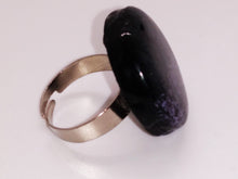 Load image into Gallery viewer, Handmade Ring Dark Blue