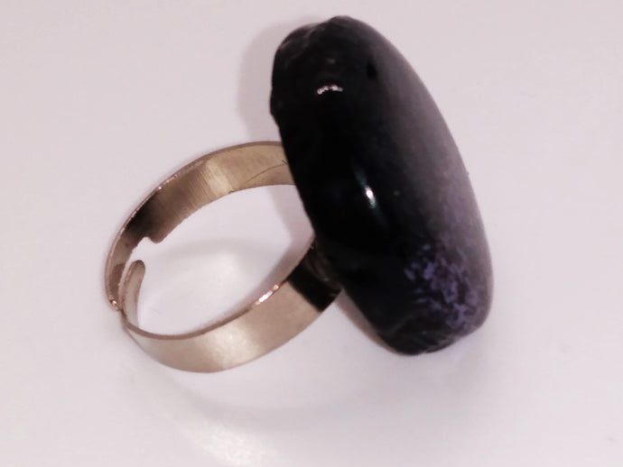 Handmade Black Ring