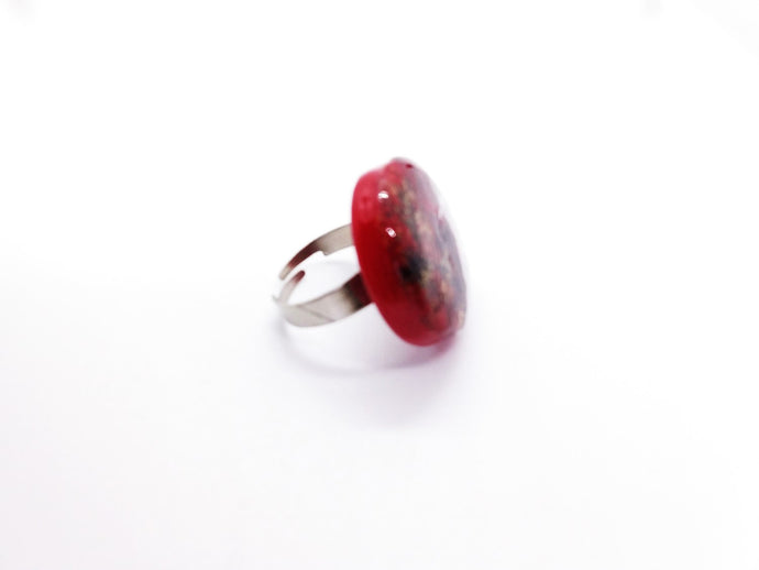 Handmade Red Ring