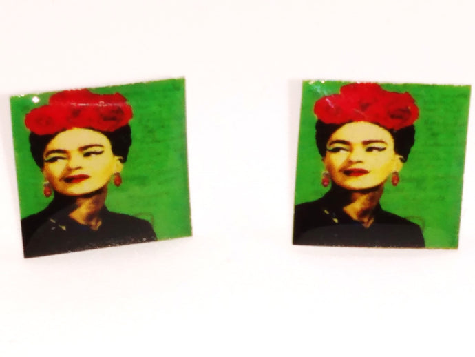 Earrings Green Frida