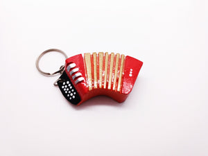 Handmade acordeon keychains