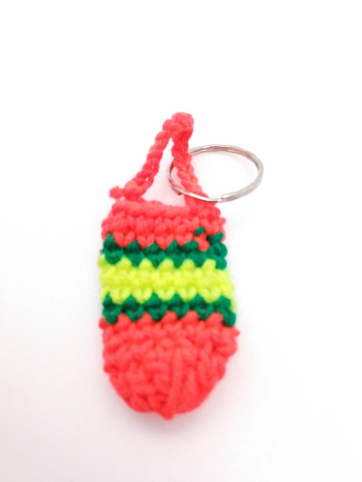 Handamade keychains mini bags full color
